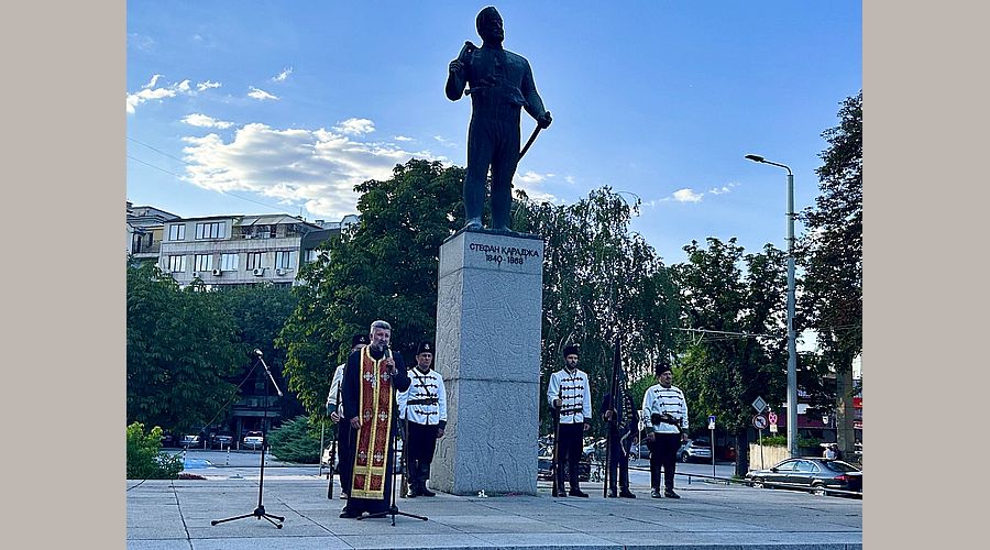 Русе отбеляза 156 години от гибелта на Стефан Караджа с възпоменателна церемония