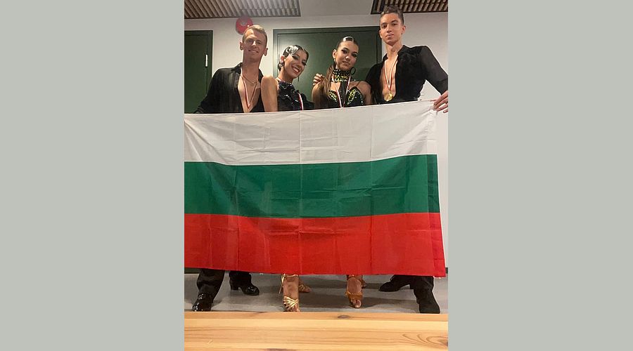 Златни медали грабнаха наши състезатели на турнир по спортни танци в Талин