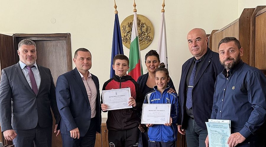 Шампион по джудо и златна медалистка по скокове на батут са новите спортисти на месеца в Русе