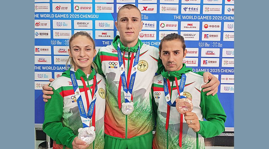 Три медала завоюваха българските кикбоксьори на Световните спортни игри в Китай